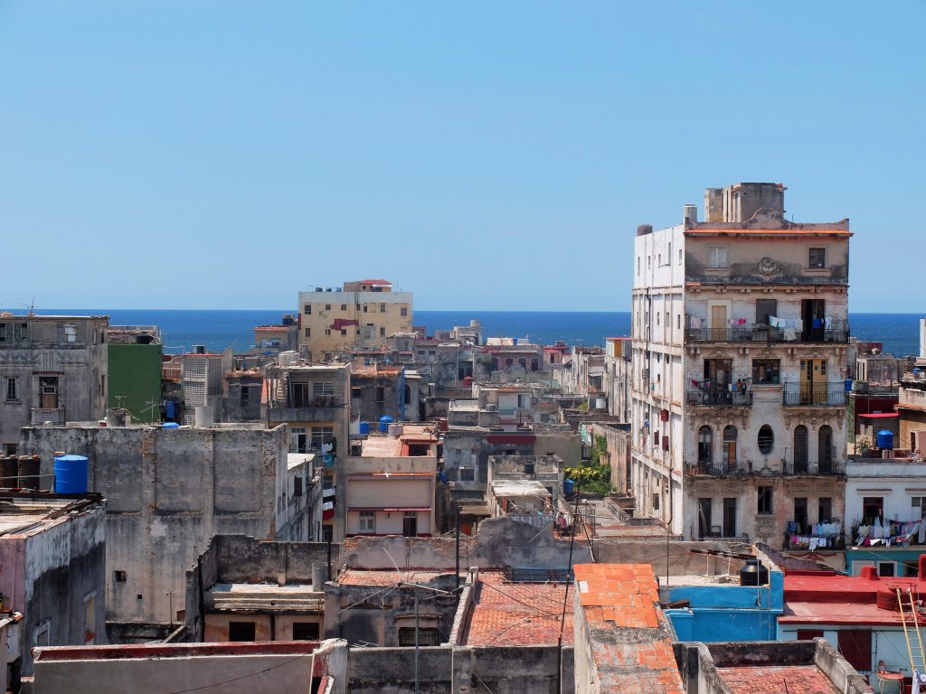 The rooftop at La Guarida, Havana, Cuba // by Silviu Tolu